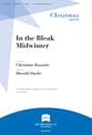 In the Bleak Midwinter SATB choral sheet music cover